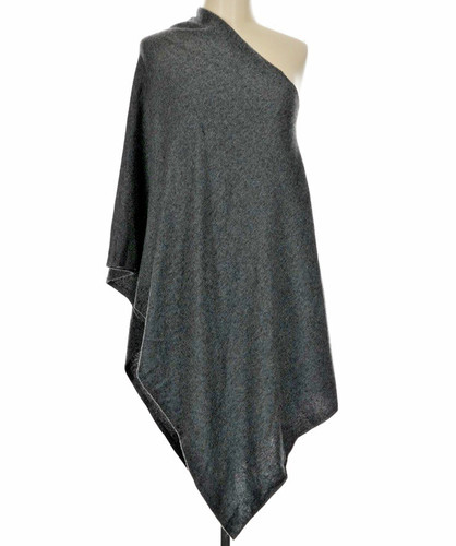 100 cashmere poncho - cashmere, sweater