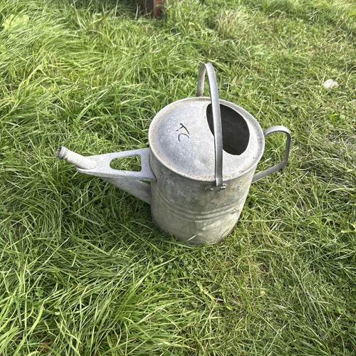 Gallon galvanised watering - gallon,
