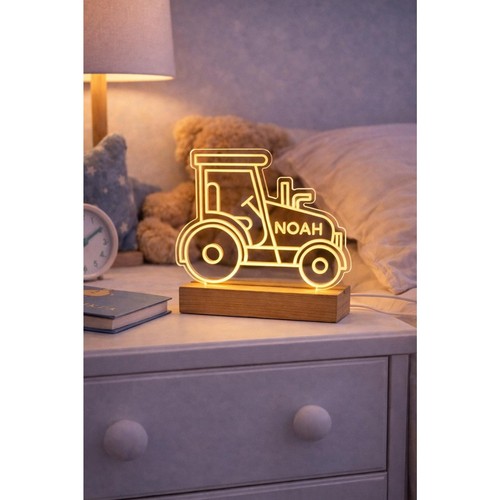 Personalised tractor night - personalised,