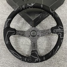 340mm MOMO ULTRA Black Spoke