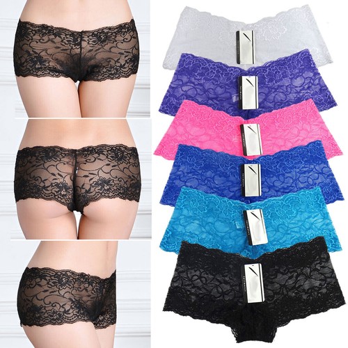 Pack womens ladies lace - pack, 6