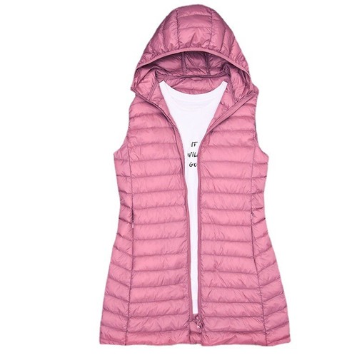 Ladies duck down waistcoat - duck,