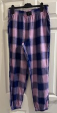 Victorias Secret Pink/Blue Pyjama Set - Size S