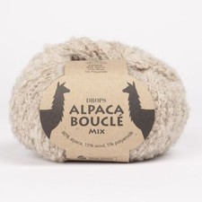 DROPS Alpaca Boucle Aran-Weight Knitting and Crochet Yarn