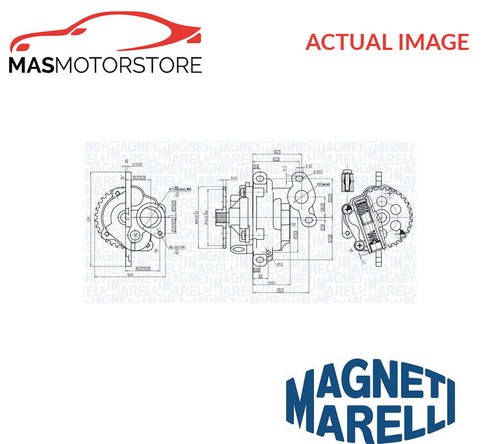 Engine oil pump magneti - engine,
