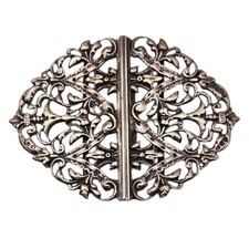 Victorian silver nurses belt - victorian,