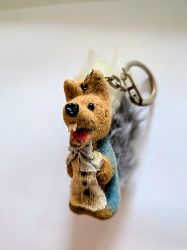 1970s basil brush flocked - 1970s,
