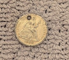 1889 USA Seated Liberty Dime