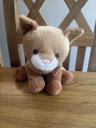Ginger cat soft toy - ginger,