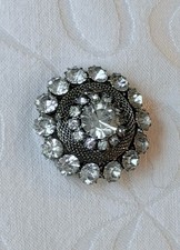 Vintage Edwardian Dome Brooch