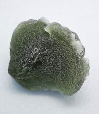 Moldavite Crystal  (frosted)