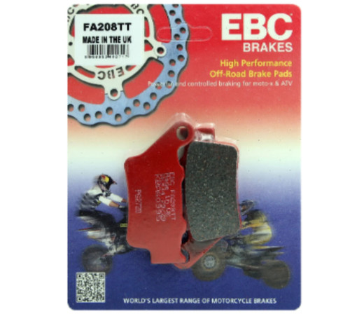 Fa208tt ebc rear - brake, pads