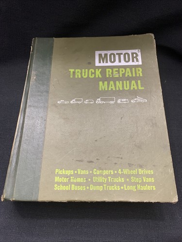 Motor truck repair manual 34th - motor,