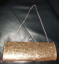 PRIMARK GOLD GLITTER DIAMANTE