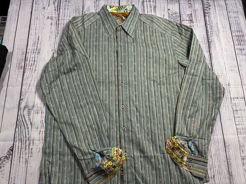Mens robert graham shirt - shirt, m
