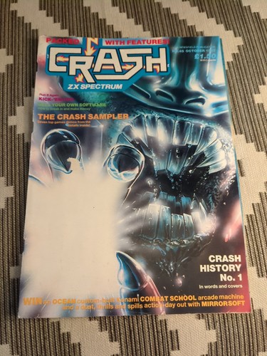 Crash magazine issue - crash,