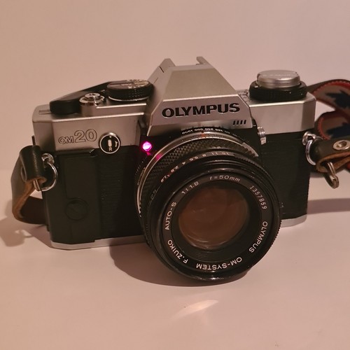 Olympus om20 35mm slr film - olympus,