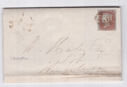 1847 good penny red - 1847,