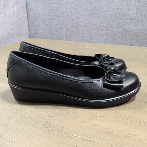 Hotter jade black leather - jade,