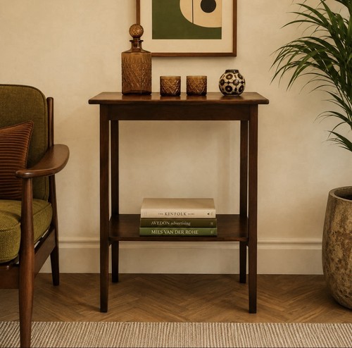 Vintage oak two tier side - vintage,