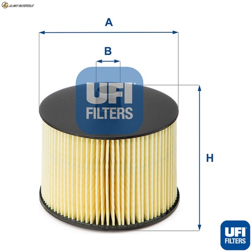 Fuel filter 022 for - filter, 26.022.00