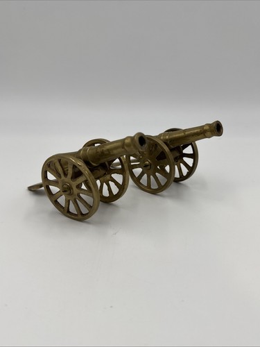 Pair miniature brass - pair, of