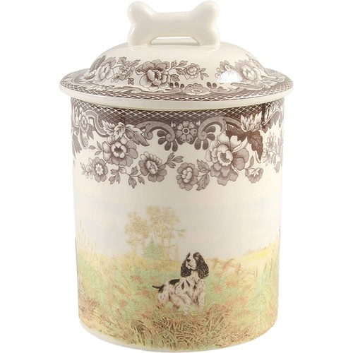 Spode woodland treat jar - woodland,