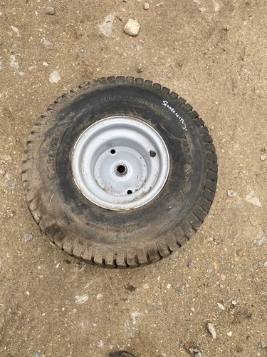 Ride mower rear - on,