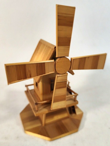 Inlay work bock windmill - inlay,