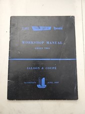 Triumph Herald Workshop Manual