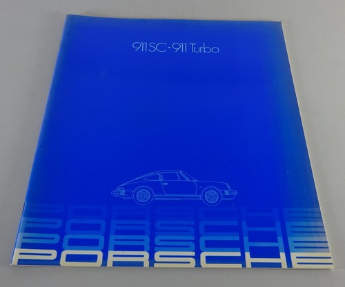 Brochure porsche 911 - brochure, sc