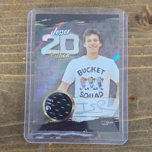 Signed card jesser 20 - card, !