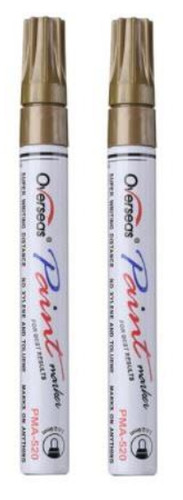Gold tyre letter marker - tyre,