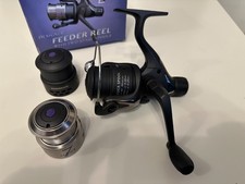 Unused Drennan Series 7 Feeder Reel 9-40, two spare spools (2 of 3 matching)