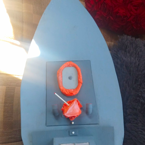 Boat monohull hull - rc, body