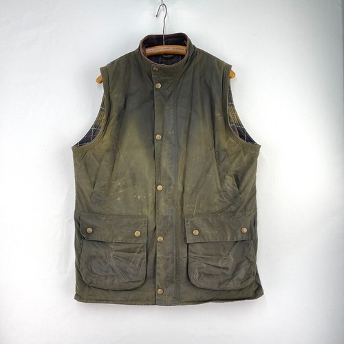 Barbour wax gilet mens - wax, xl