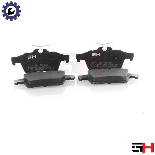 Brake pad set disc - set,