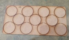 MDF Circles 4 cm (40 mm) in