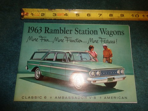 1963 rambler full line station - rambler, full-line