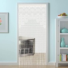  Lace Door String Curtain Warm