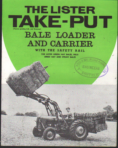 1965 lister take put bale - 1965,