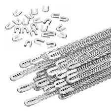24 Pcs Metal Steel Spiral
