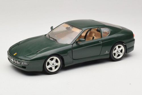 Ferrari 456 dark green 18 - ferrari, gt