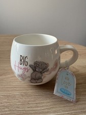 New Me To You Tatty Teddy Mug BIG Hugs White Ceramic Collectible Gift