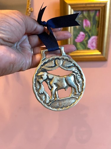 Rare antique horse - horse, bull