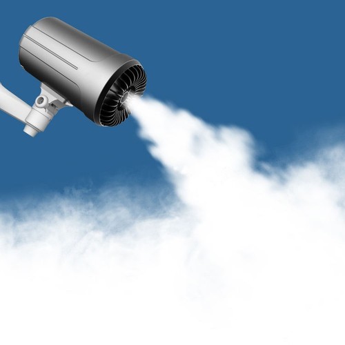 Security smoke fog generator - security,