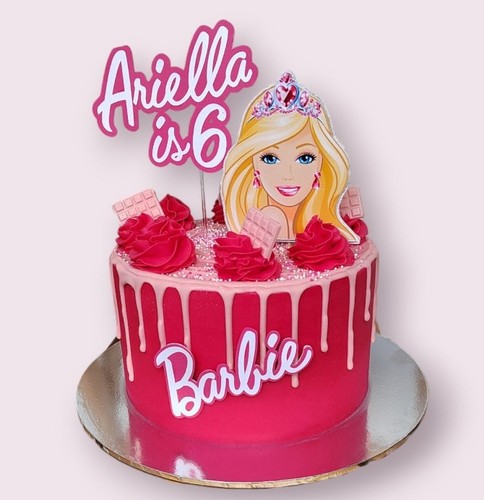 Barbie cake topper
