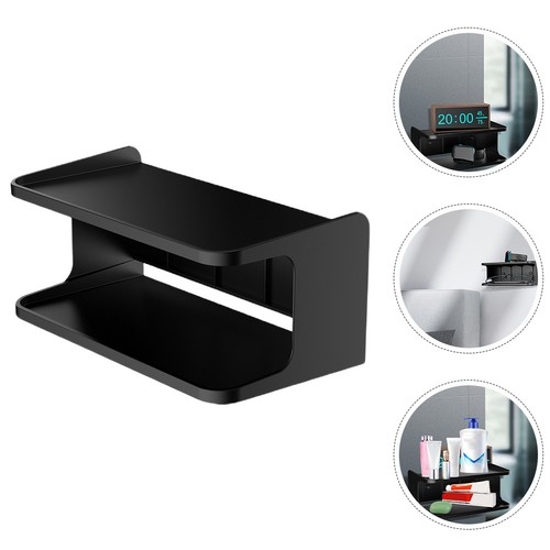 Black wall mounted double - black,