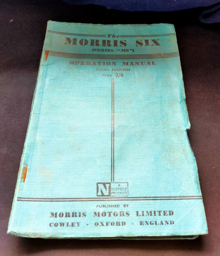 Vintage 1952 morris six series - morris,