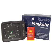 Kundo Funkuhr Space Timer Radio Controlled Clock Made In West Germany BP9